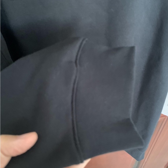 Fear of God Black 'Eternal' Embossed Crewneck Sweatshirt - Picture 4 of 7